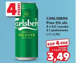 Kaufland CARLSBERG Piwo 5% alk. oferta