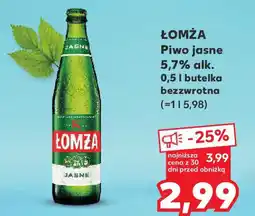 Kaufland ŁOMŻ Piwo jasne 5,7% alk. oferta