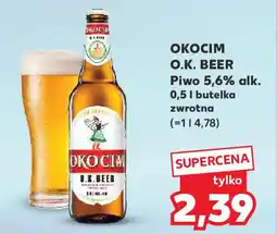 Kaufland OKOCIM O.K. BEER Piwo 5,6% alk. oferta