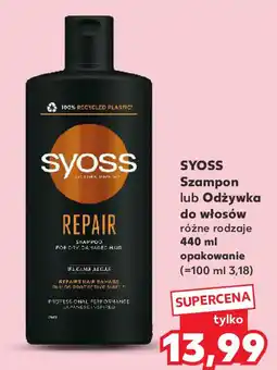 Kaufland SYOSS Szampon lub Odżywka do włosów oferta