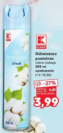 Kaufland Odświeżacz powietrza oferta