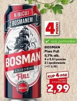 Piwo Bosman Full
