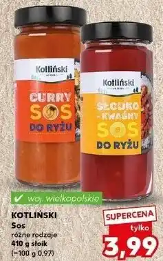 Kaufland Sos słodko-kwaśny do makaronu Kotliński oferta