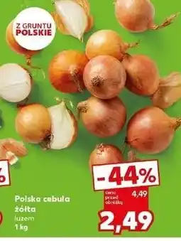 Kaufland Cebula żółta polska oferta