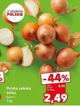 Kaufland Cebula żółta polska oferta