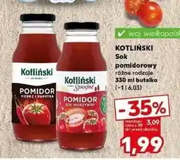 Kaufland Sok pomidorowy pieprz i papryka Kotliński Specjał oferta
