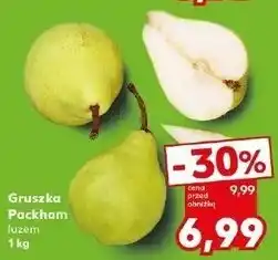 Kaufland Gruszki packham oferta
