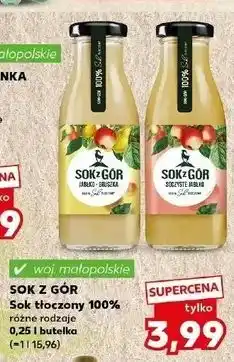Kaufland Sok soczyste jabłko Z Gór oferta
