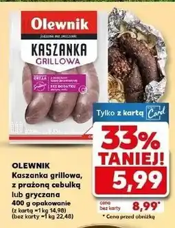 Kaufland Kaszanka gryczana Olewnik oferta