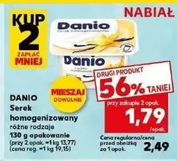 Kaufland Serek waniliowy Danone Danio oferta