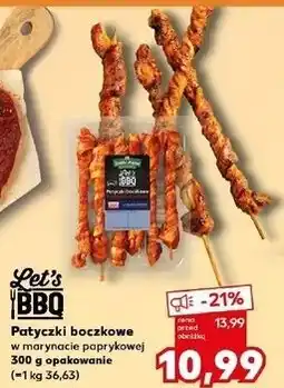 Kaufland Patyczki boczkowe w marynacie paprykowej Stoisko Mięsne oferta