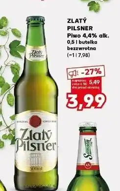 Kaufland Piwo Zlaty Pilsner oferta