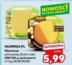 Kaufland Hummus dubai style Hummus.pl oferta