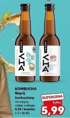 Kaufland Napój kombucha z maliną oferta