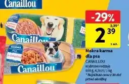Intermarche Kiełbasa dla psa z drobiem i ryżem Canaillou oferta