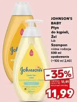 Kaufland Szampon łagodny z pompką Johnson's Baby oferta