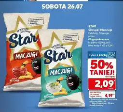 Kaufland Chrupki maczugi pizza Star oferta