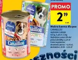 Intermarche Karma dla szczeniąt z cielęciną i kurczakiem Canaillou oferta
