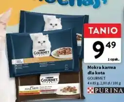 Intermarche Karma dla kota chef's recipes Purina Gourmet A La Carte oferta