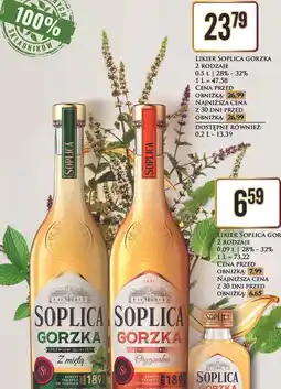 Dino Wódka Soplica Gorzka Z Miętą oferta
