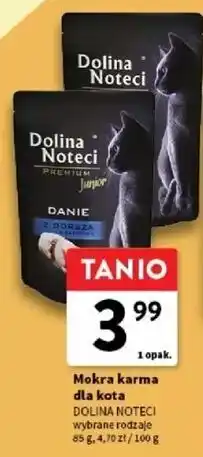 Intermarche Karma dla kota danie z wołowiny Dolina Noteci Premium Sterilised oferta