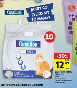 Intermarche Żwirek dla kota pro fresh Canaillou oferta