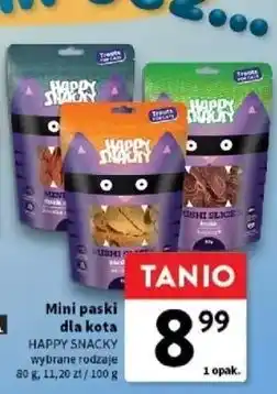 Intermarche Przysmak dla kota z sardynką Happy Snacky oferta