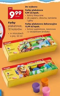 Biedronka Farby plakatowe dekoracyjne Kayet oferta