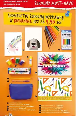 Biedronka Piórnik saszetka oferta