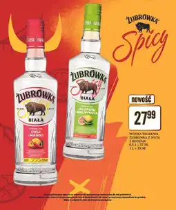 Dino Wódka jalapeno i grejpfrut Żubrówka Biała oferta