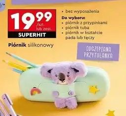 Biedronka Piórnik silikonowy w kształcie tęczy Kayet oferta