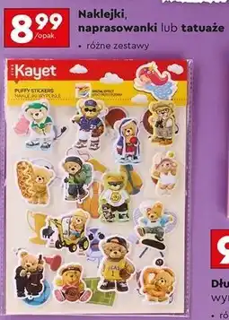 Biedronka Tatuaże Kayet oferta