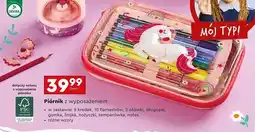 Biedronka Piórnik z wyposażeniem Kayet oferta