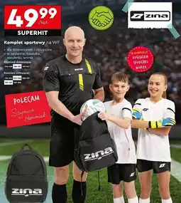 Biedronka Komplet sportowy chłopięcy na wf 147-158 Zina oferta