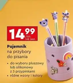 Biedronka Pojemnik pluszowy na przybory Kayet oferta