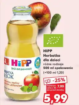 Kaufland HiPP Herbatka dla dzieci oferta
