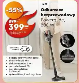 Biedronka Odkurzacz powerglide 200 w Lafe oferta