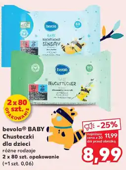 Kaufland bevola BABY Chusteczki dla dzieci oferta