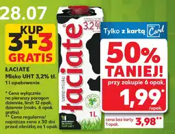 Kaufland ŁACIATE Mleko UHT 3,2% tł. oferta