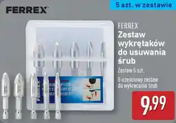 ALDI Zestaw wykrętaków do usuwania śrub oferta
