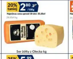 Ser żółty z Olecka