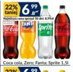 Coca cola, Zero; Fanta; Sprite