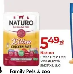 Zoo Karina Naturo Kitten Grain Free Paté Kurczak oferta