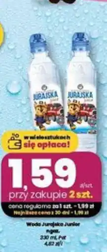 EMMA market Woda Jurajska Junior oferta