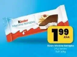EMMA market Baton Mleczna Kanapka Kinder oferta