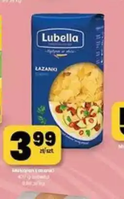 EMMA market Makaron Lubella Lazanio oferta