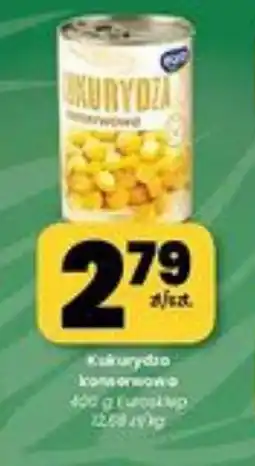EMMA market Kukurydza konserwowa Eurosklep oferta