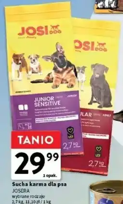 Intermarche Karma dla psa adult sensitive Josi Dog oferta