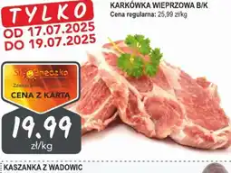 Słoneczko Karkówka wieprzowa B/K oferta