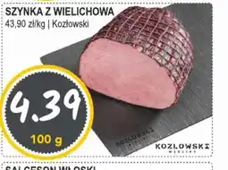 Słoneczko Szynka z Wielichowa Kozłowski oferta